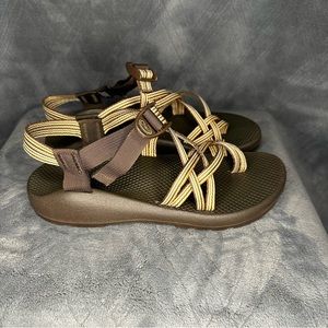 Chaco-ZX/2-Hiking Sandal-Multi brown-Women size 10
